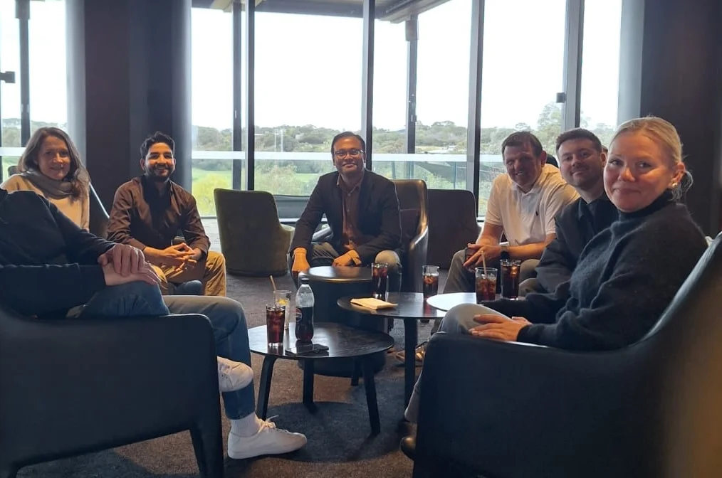 Taskforce Australia team offsite workshop focused on innovation and new ideas.